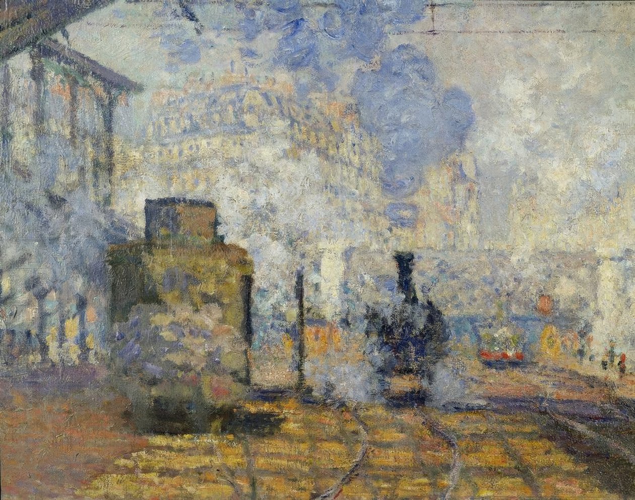 Saint-Lazare Station by Claude Monet