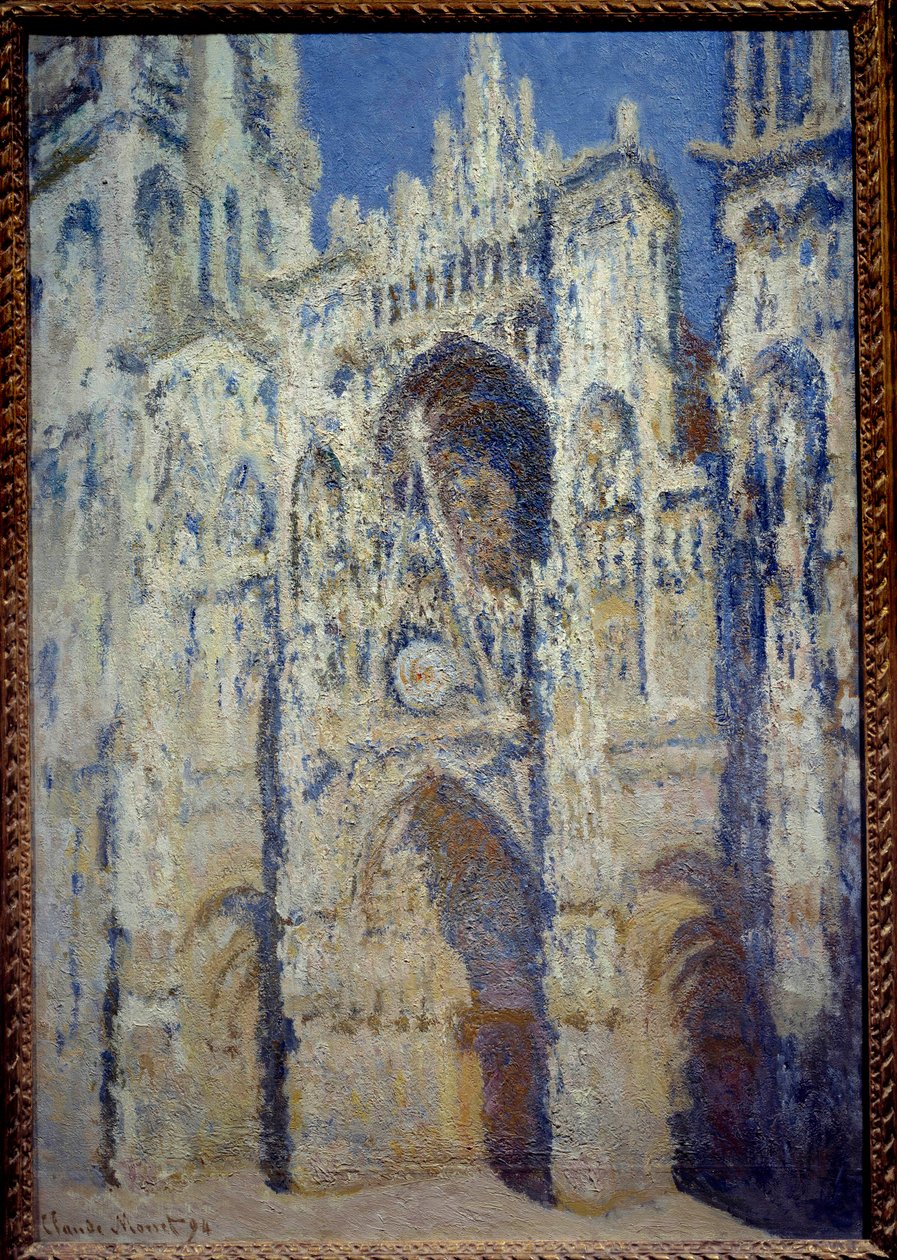 クロード・モネWestern Portal of Rouen Cathedral File:Claude Monet, The Portal of Rouen Cathedral, le Portal