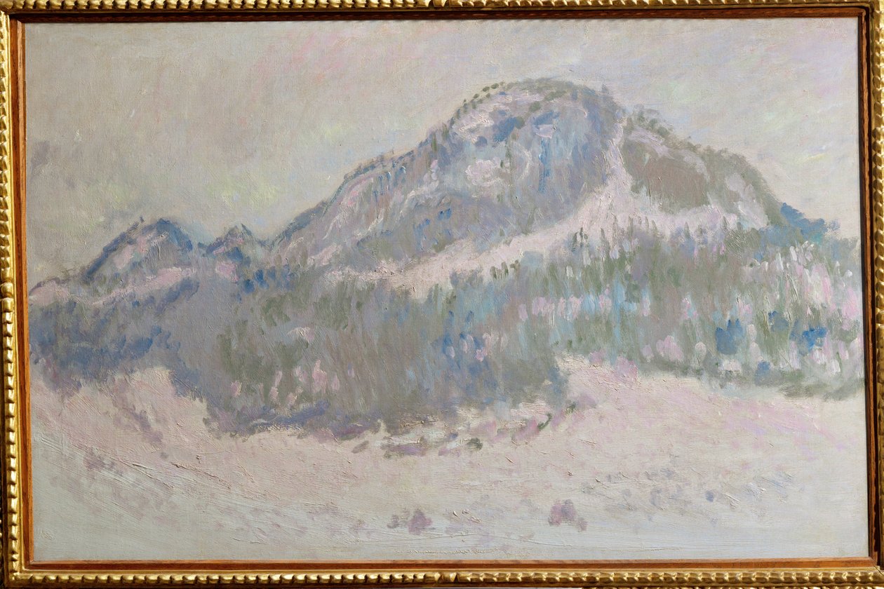 Mount Kolsaas in Norway by Claude Monet