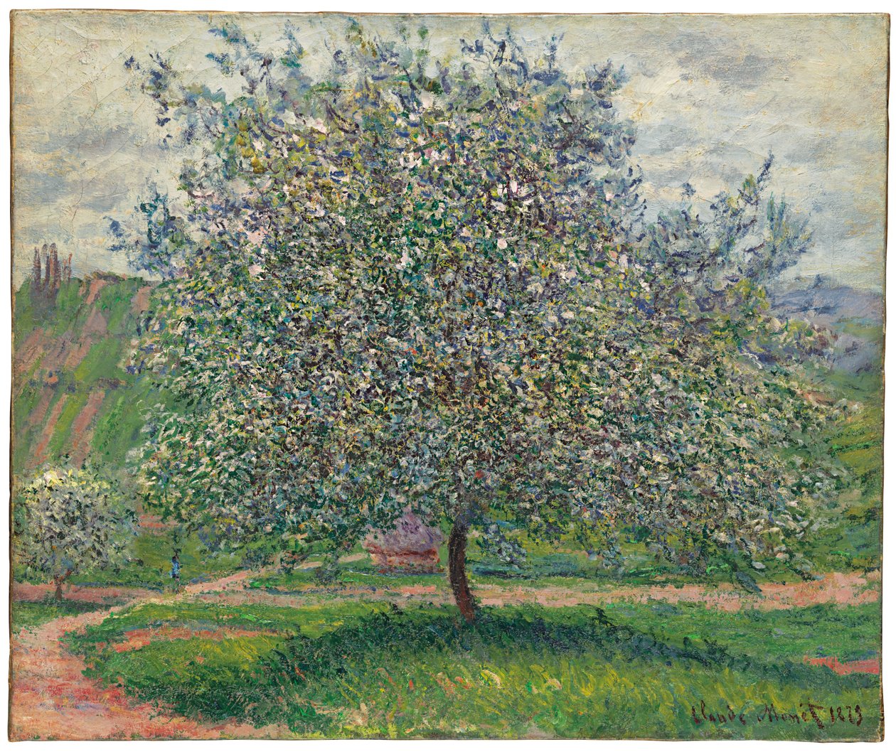 The Apple Tree, 1879 by Claude Monet