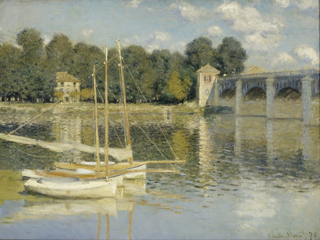 The Bridge of Argenteuil by Claude Monet