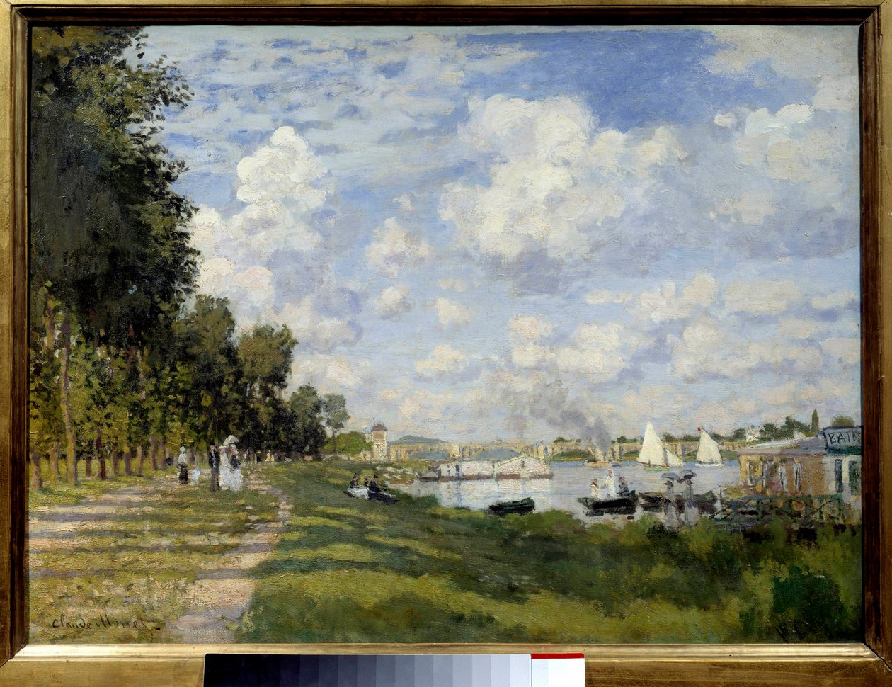 The Basin of Argenteuil by Claude Monet