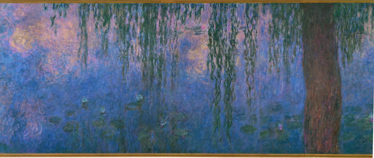 Water Lilies, The Willows by Claude Monet