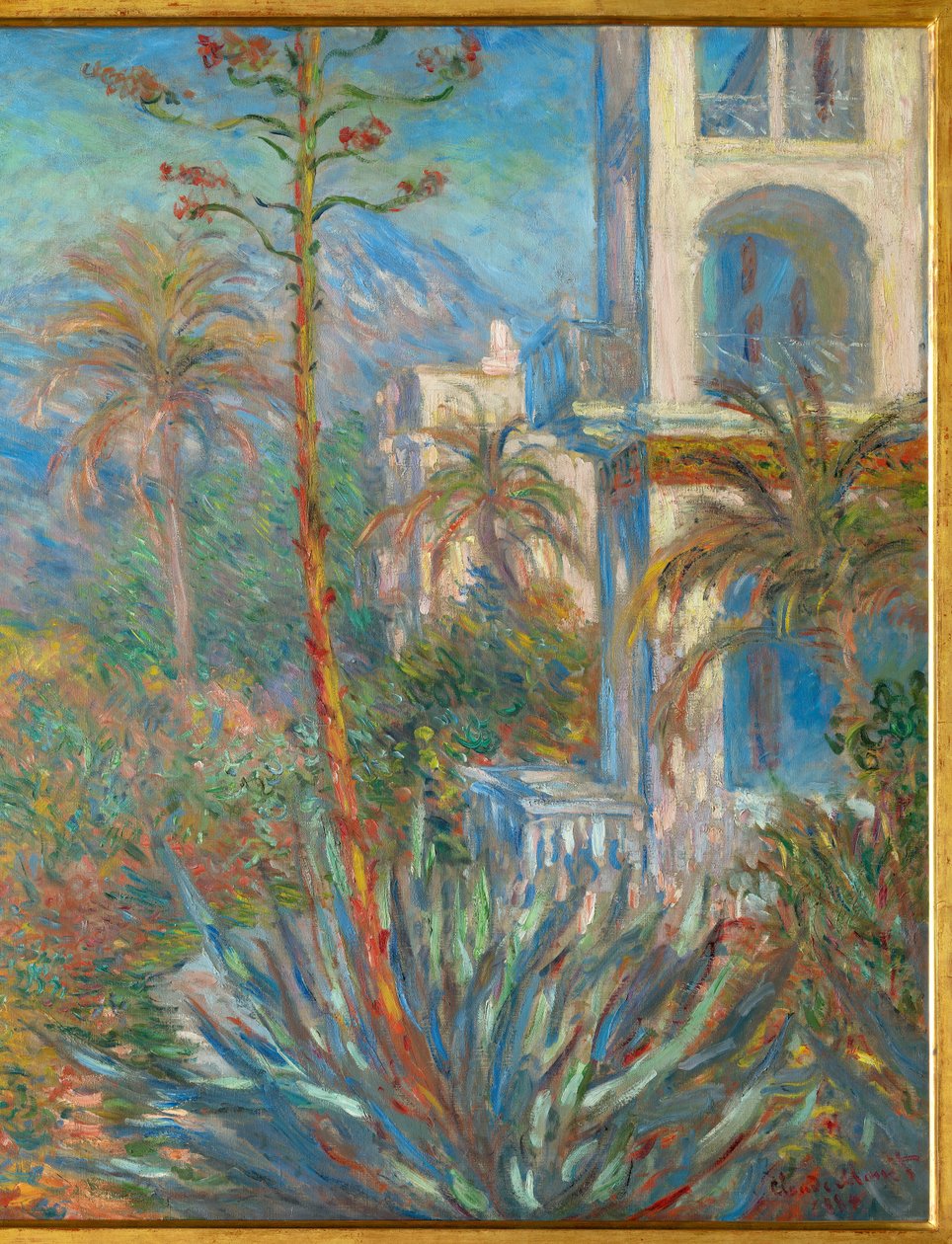 Tableau Sur Toile Villas à Bordighera – Claude Monet – Impression Mnt181