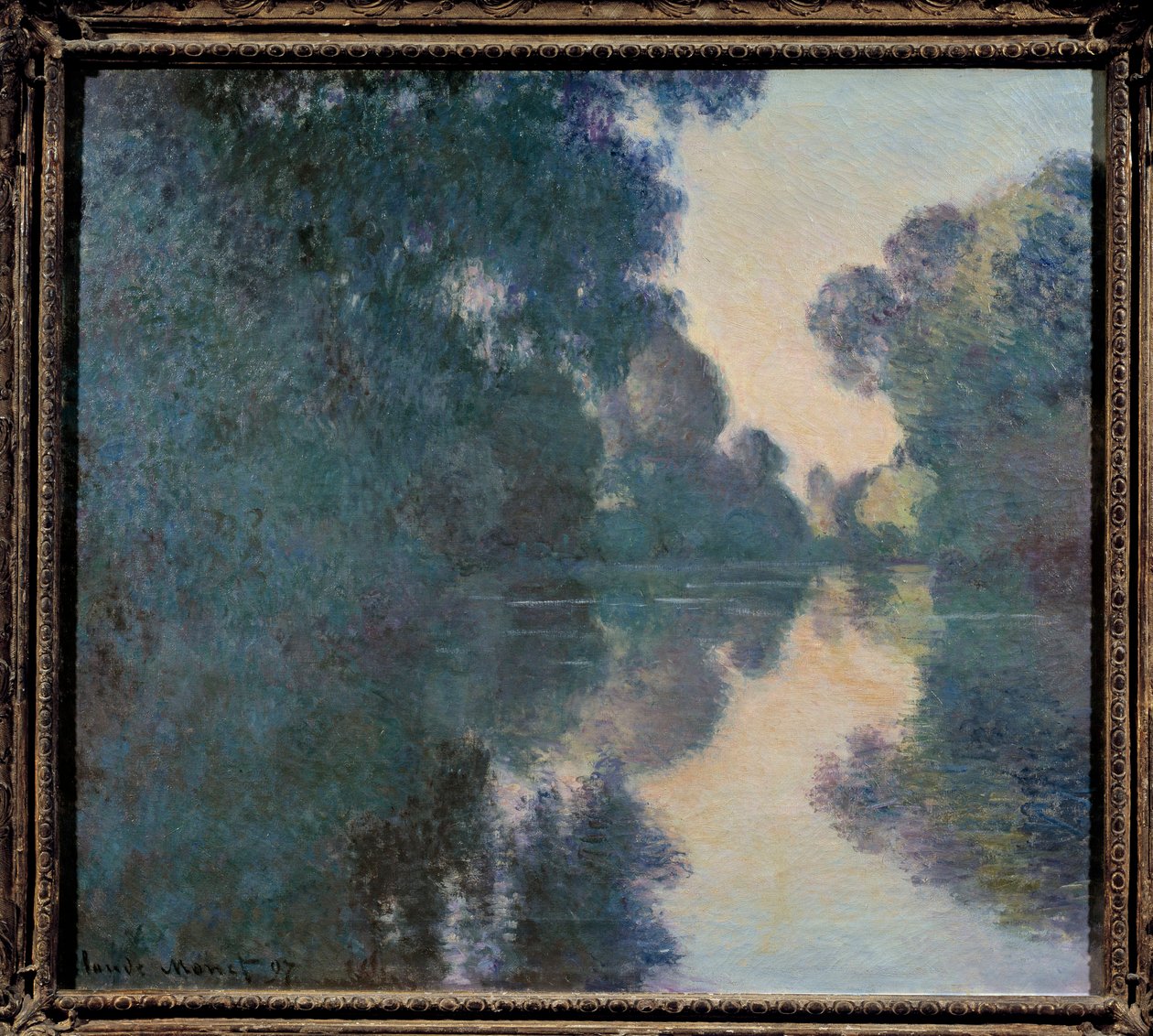 Morning on the Seine near Giverny by Claude Monet