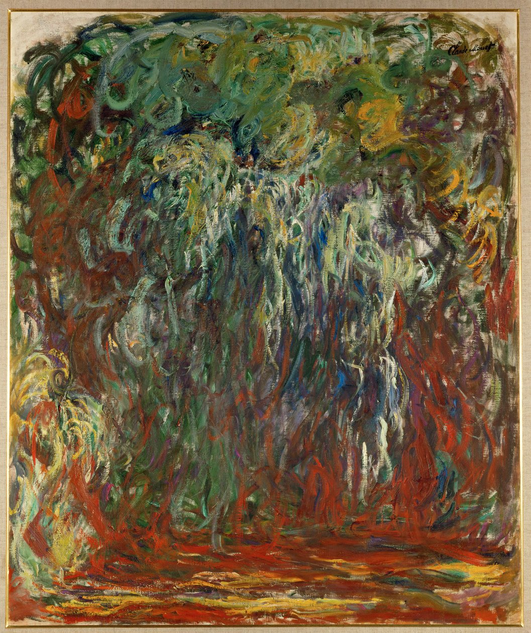 Weeping Willow, Giverny by Claude Monet