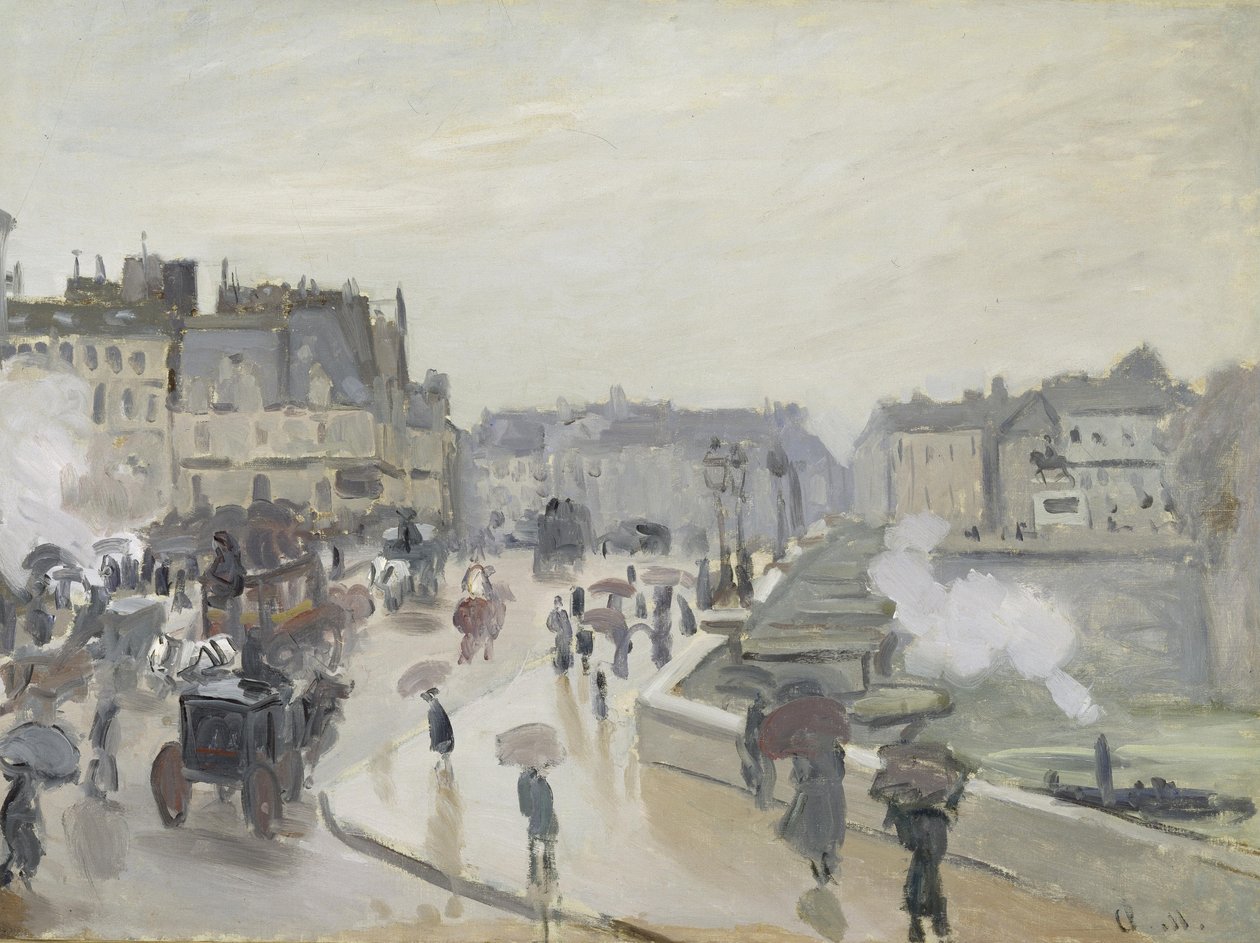 The Pont Neuf by Claude Monet