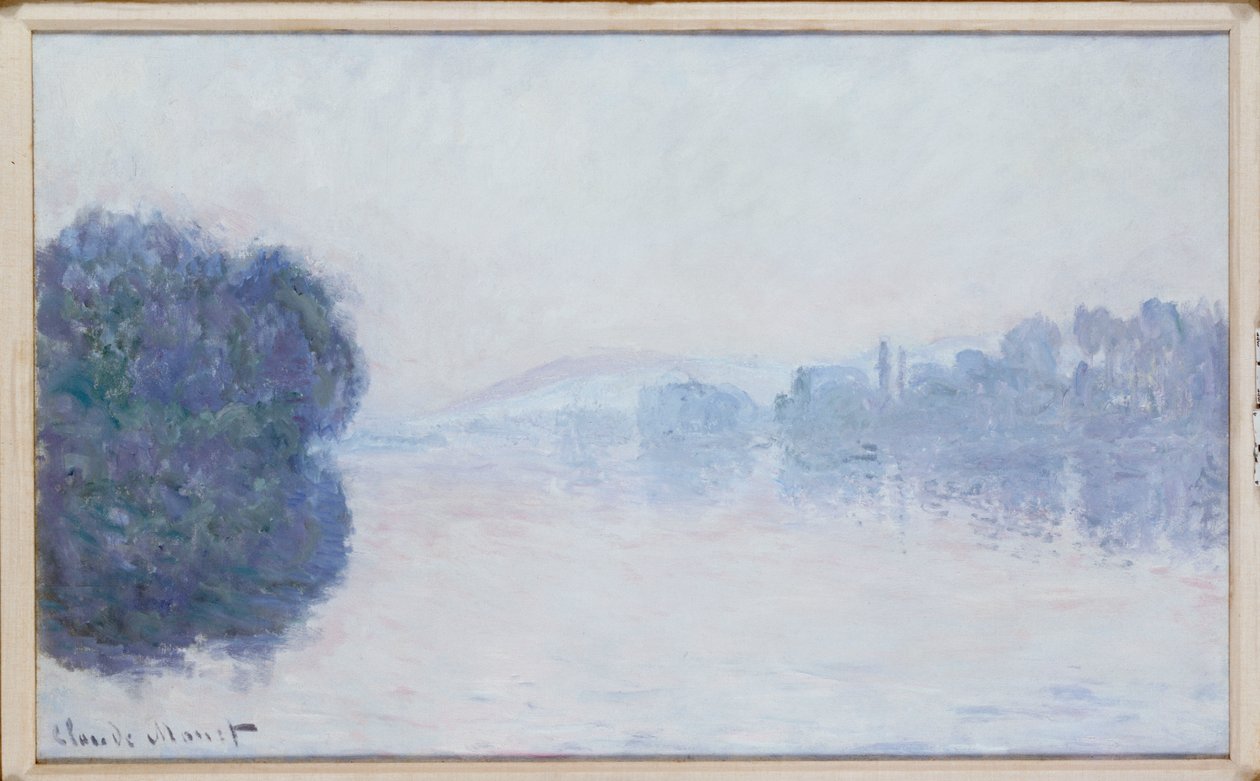 The Seine near Vernon, Morning Effect by Claude Monet