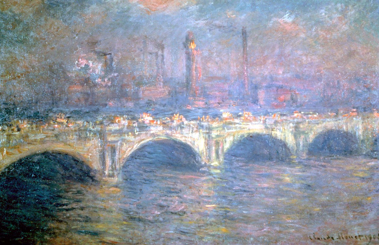 The Waterloo Bridge, London