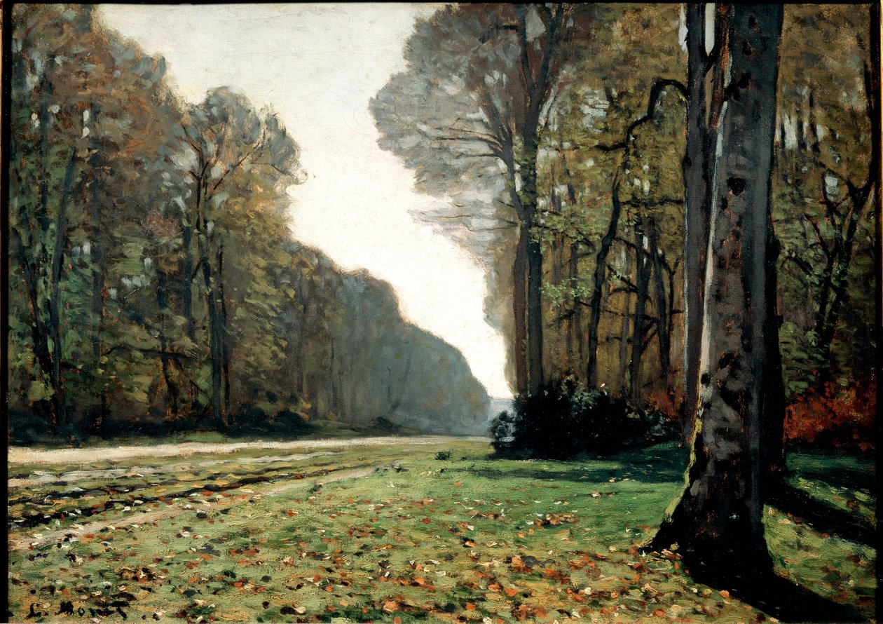 The pavement of Chailly (Fontainebleau), c.1865 by Claude Monet