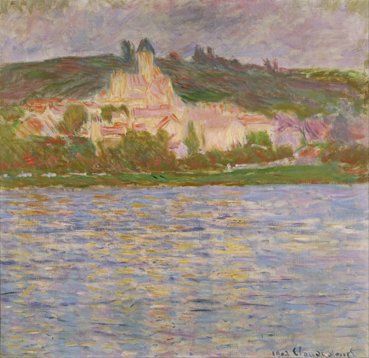 Vitruvian Man by Claude Monet