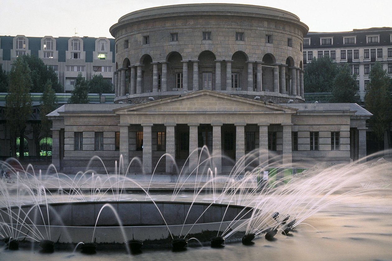 La Villette Rotunda Built in 1789 by Claude Nicolas Ledoux
