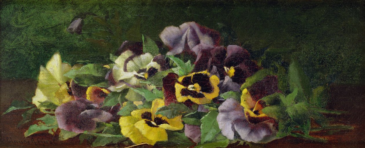 Pansies by Claude Raguet Hirst
