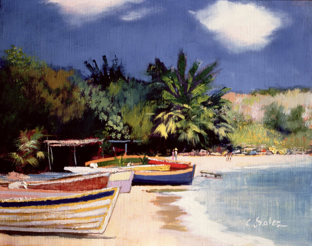 Tartane, Martinique by Claude Salez