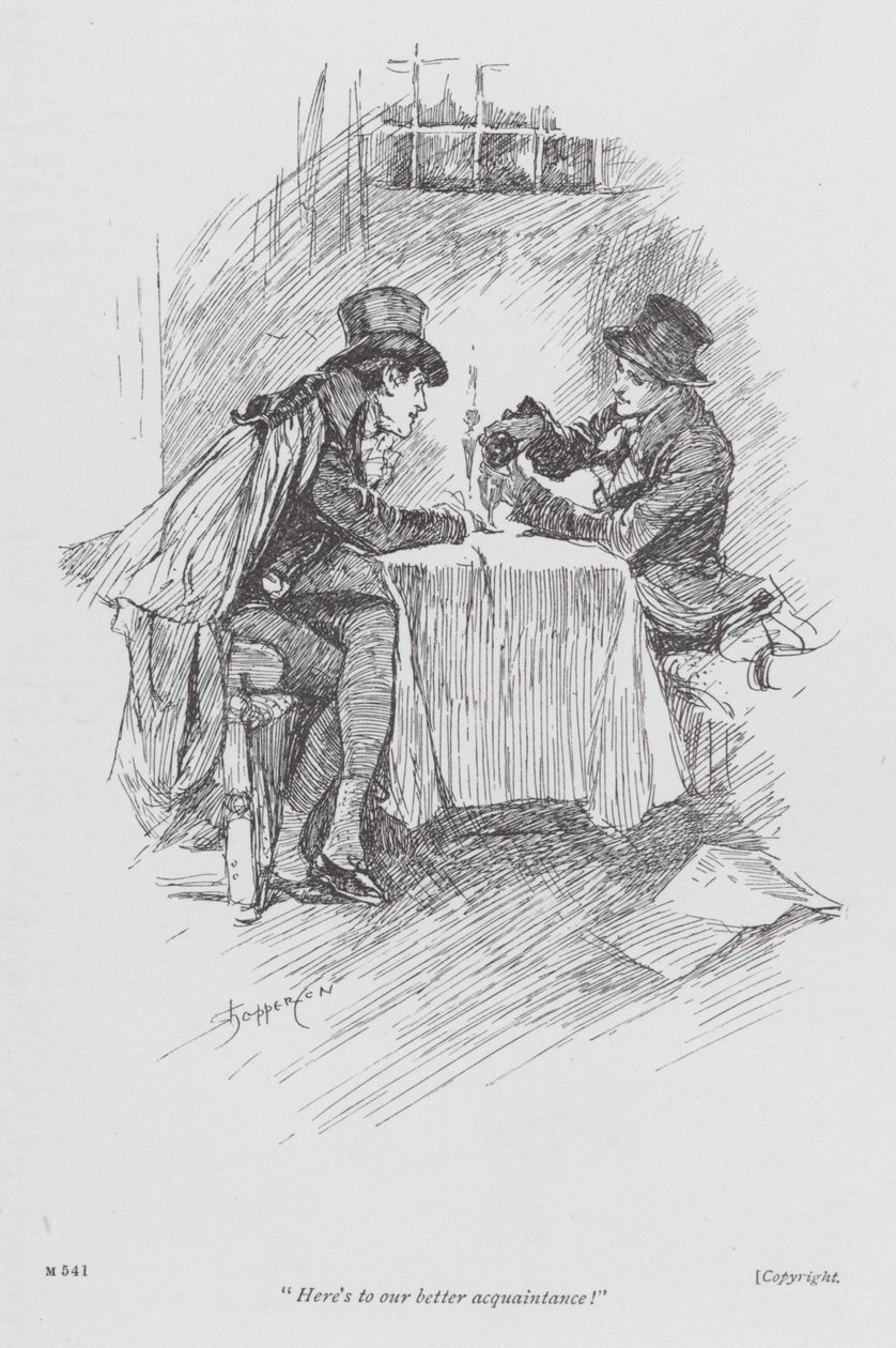 Illustration for Lavengro by George Borrow by Claude Shepperson