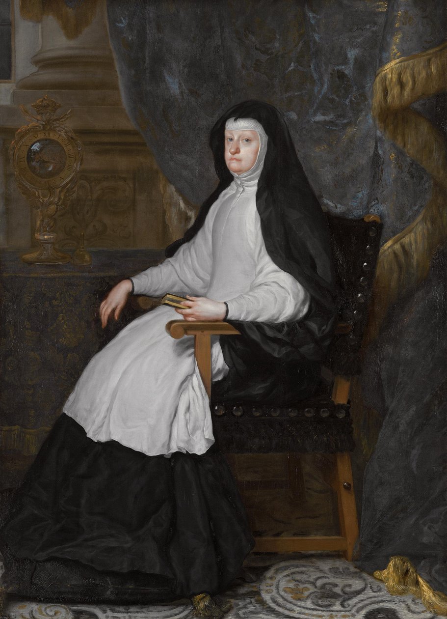 Mariana of Austria, Consort of King Philip IV of Spain, as a Widow by Claudio Coello
