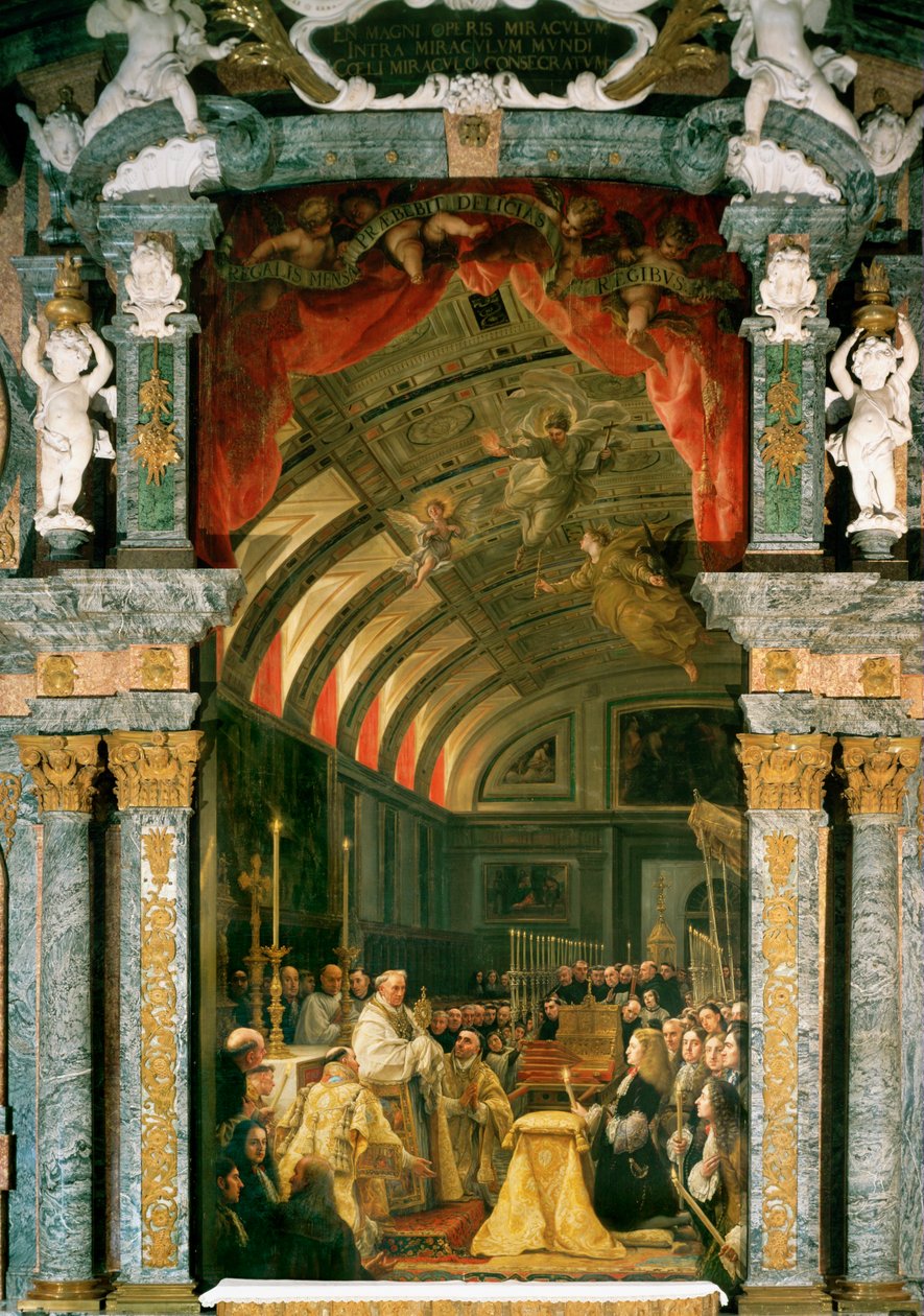 Holy Communion for Charles II of Spain by Claudio Coello