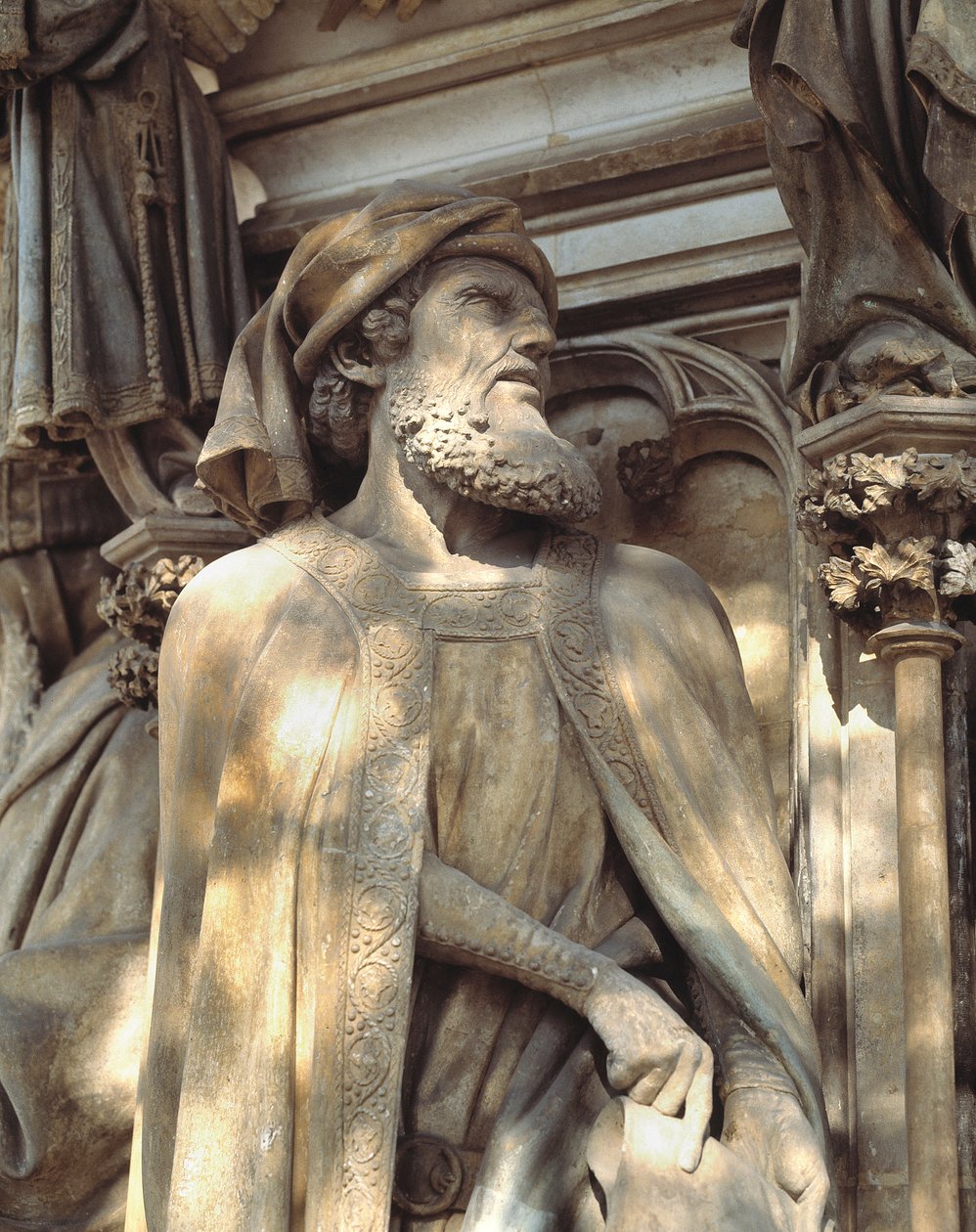 Daniel. The base of the Well of Moses (sculpture) by Claus Sluter