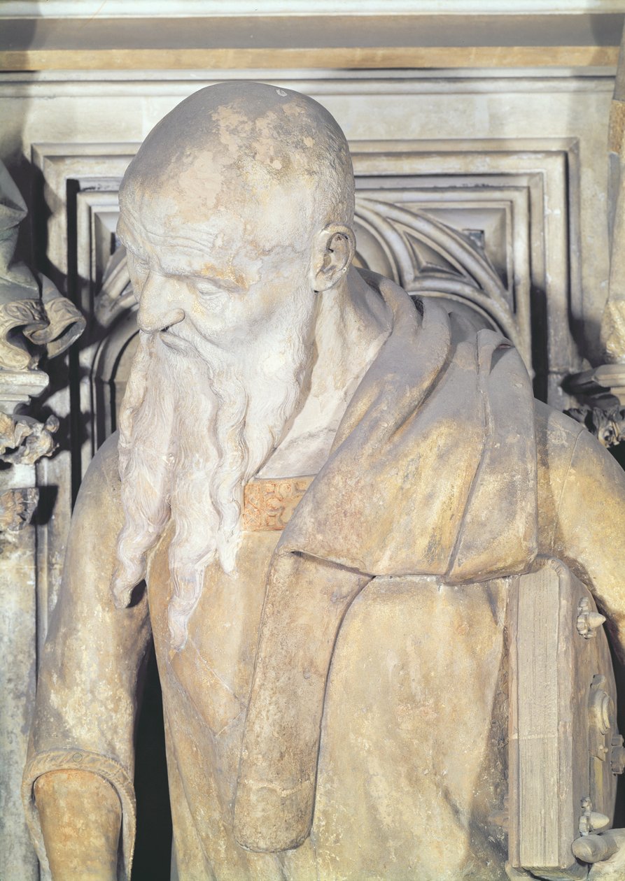 The Well of Moses (detail) by Claus and Malouel, Jean Sluter