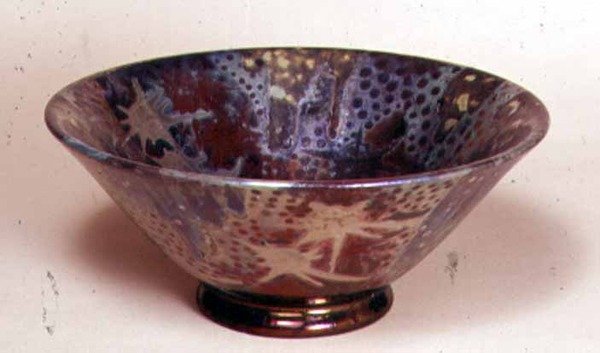 Bowl with lustre decoration, 1890 by Clement Massier