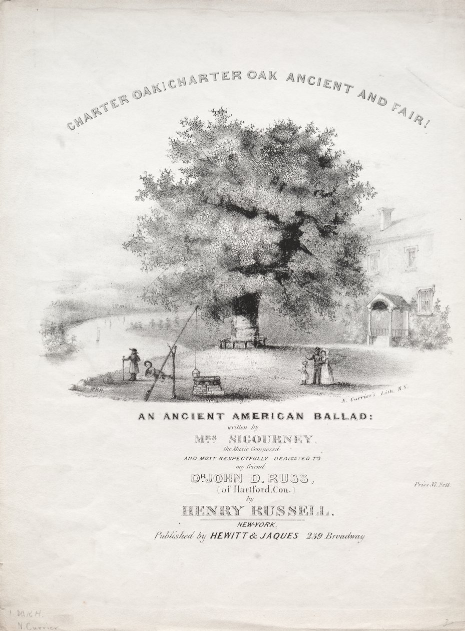 Charter Oak! Charter Oak Ancient and Fair! by Clement de Jonghe