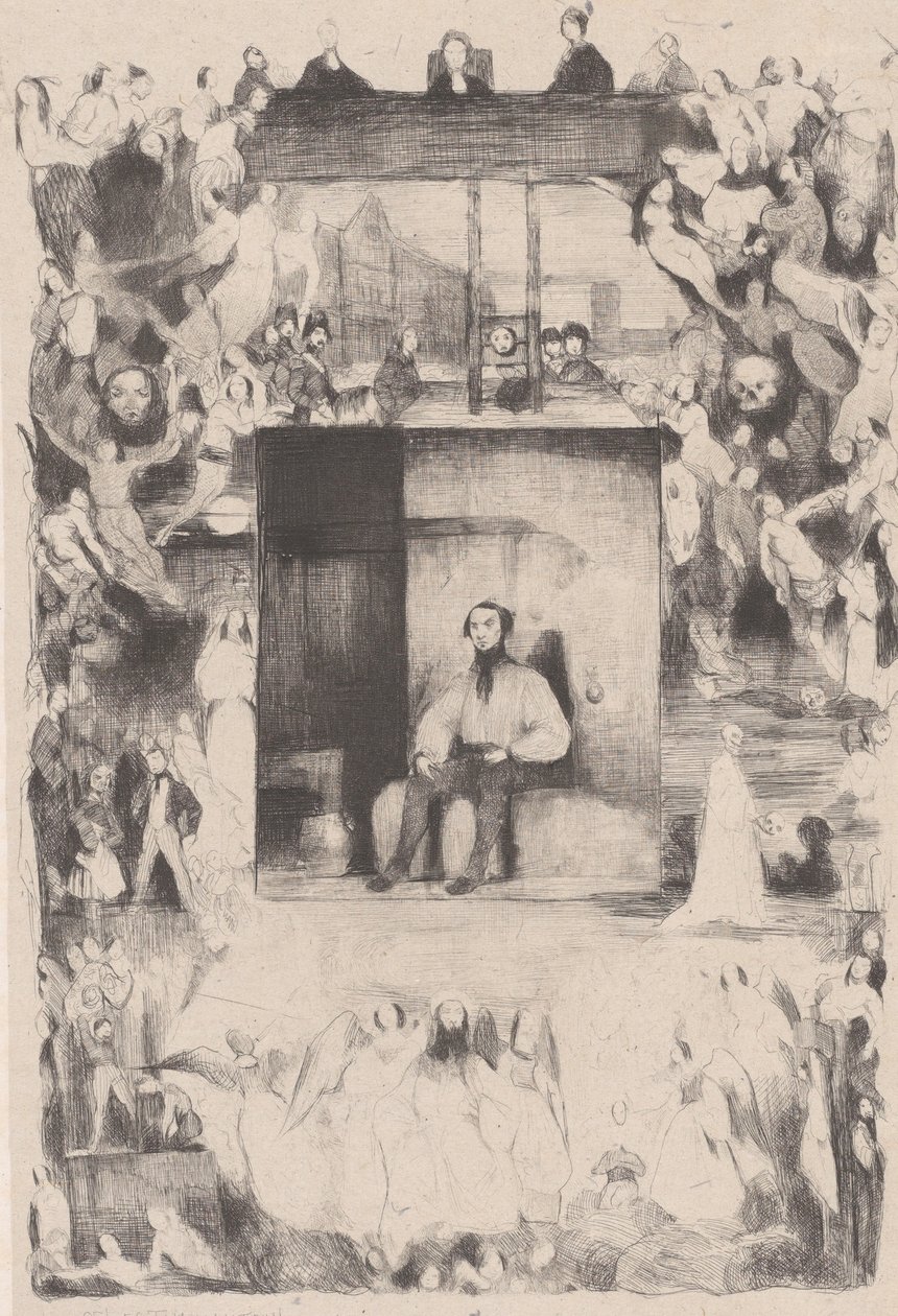 The Last Day of a Condemned Man by Célestin Nanteuil