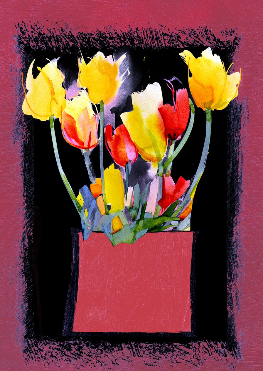 Tulips by Clive Metcalfe