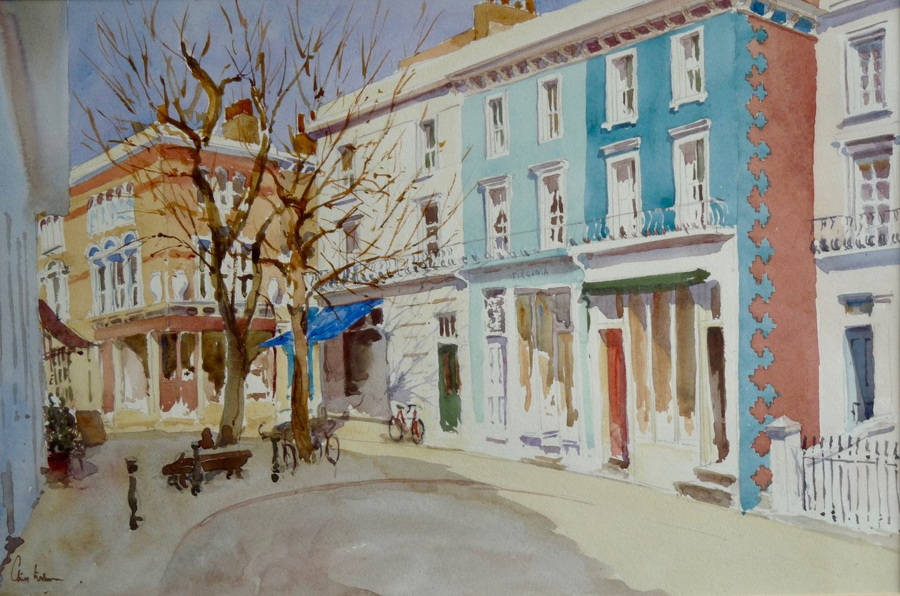 Clarendon Cross, March Sun by Clive Wilson