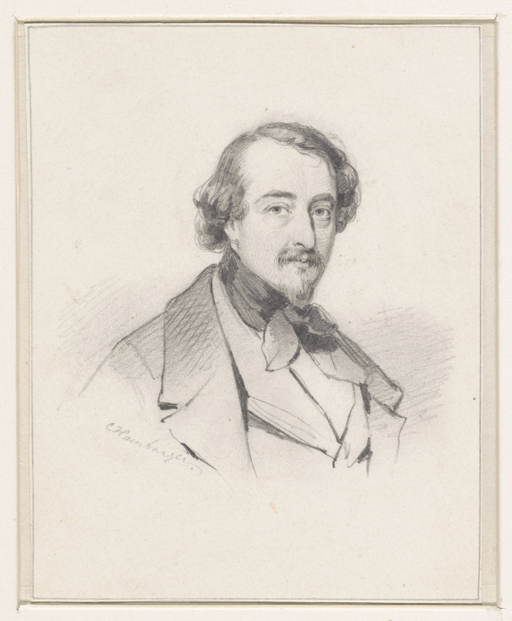 Portrait of Christiaan Immerzeel by Coenraad Hamburger