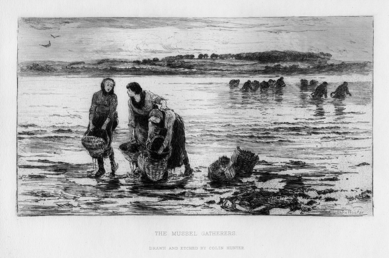 The Mussel Gatherers, c1890 by Colin Hunter