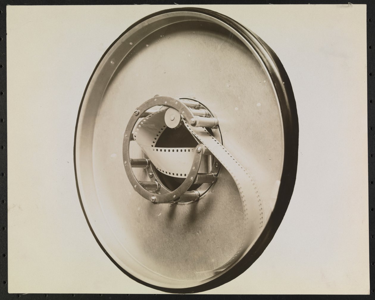 Internal Workings of the Feaster Film Feed Machine for Phonograph Records by Company Byron