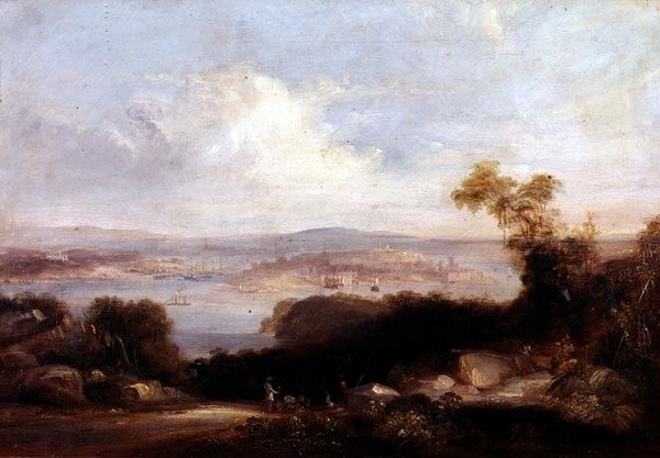 Extensive View of Sydney Harbour by Conrad Martens