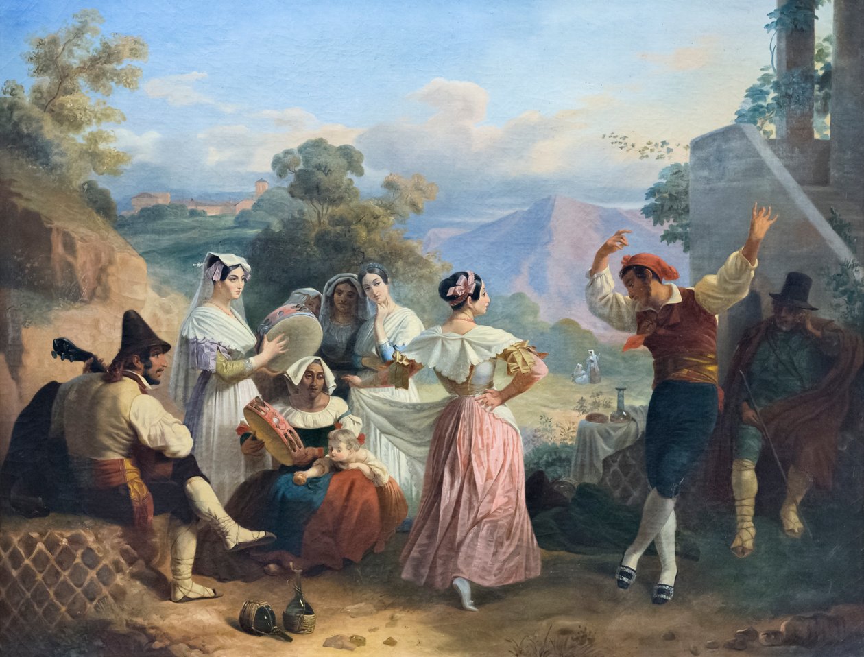 Traditional Dance by Consalvo Carelli