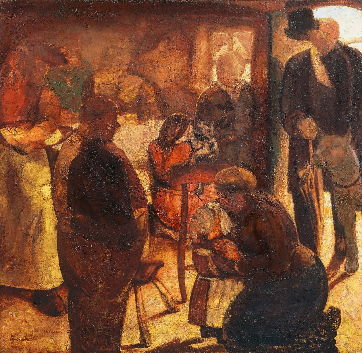 The Stranger, by Constant Permeke by Constant Permeke