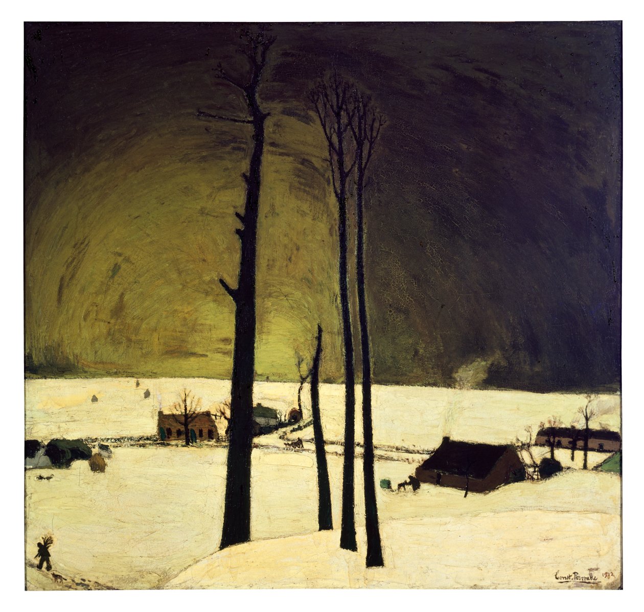 Winter Landscape by Constant Permeke