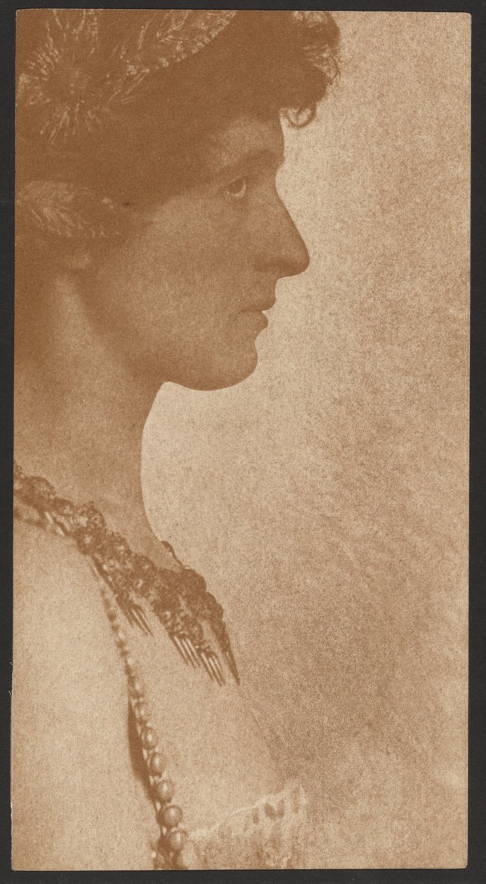 Side Profile of Woman by Constant Puyo