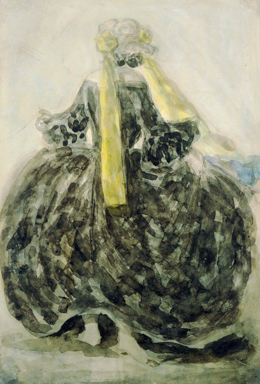 A Fashionable Woman by Constantin Guys