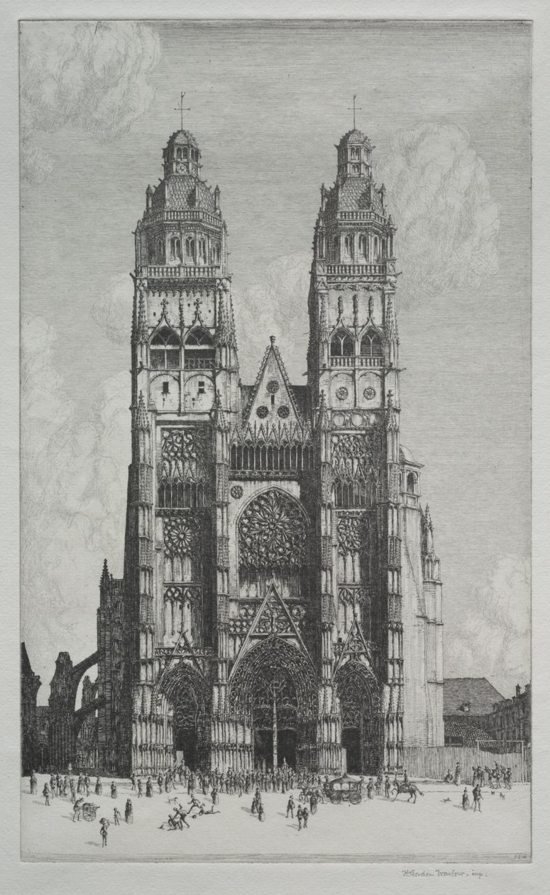 St. Gatiens, Tours by Constantin Guys
