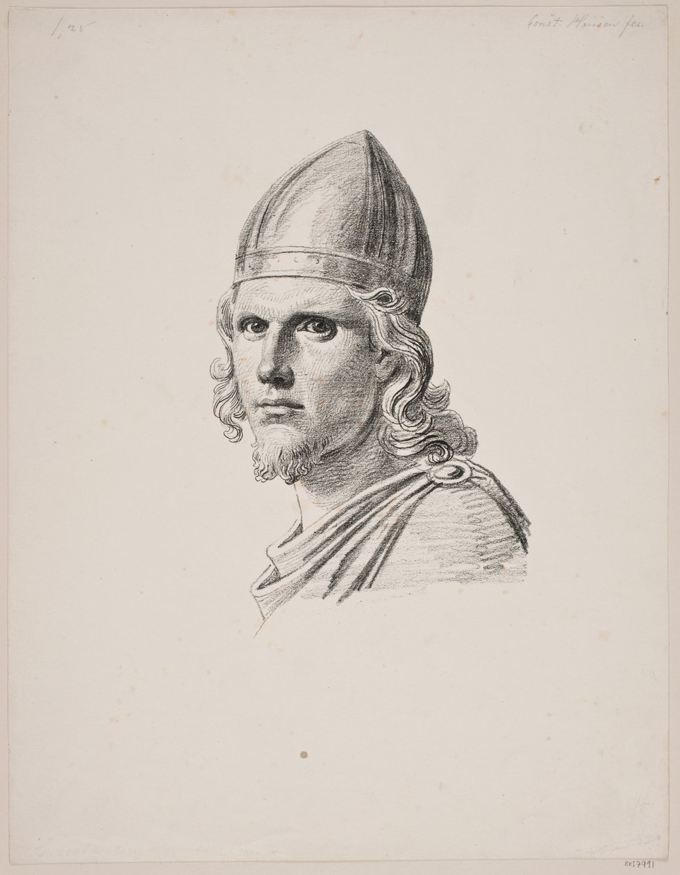 Head of the God Tyr at Ægir