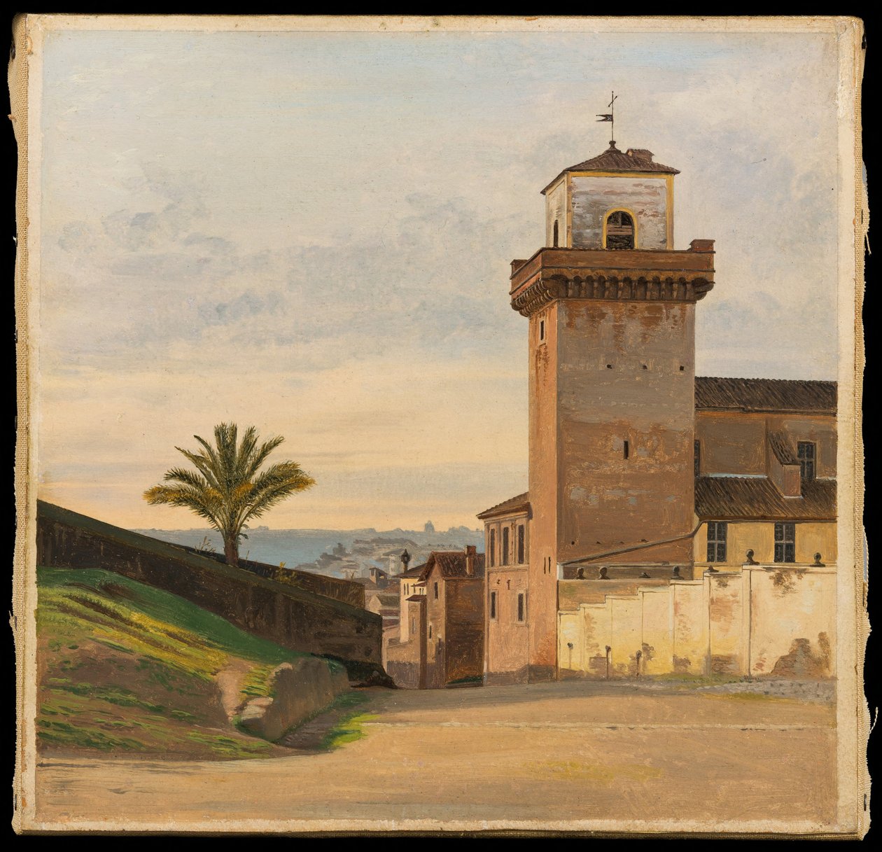 View from Piazza San Pietro in Vincoli by Constantin Hansen
