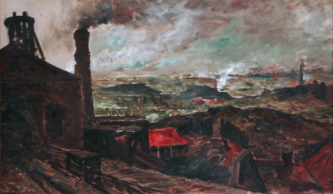 Mining Area by Constantin Meunier