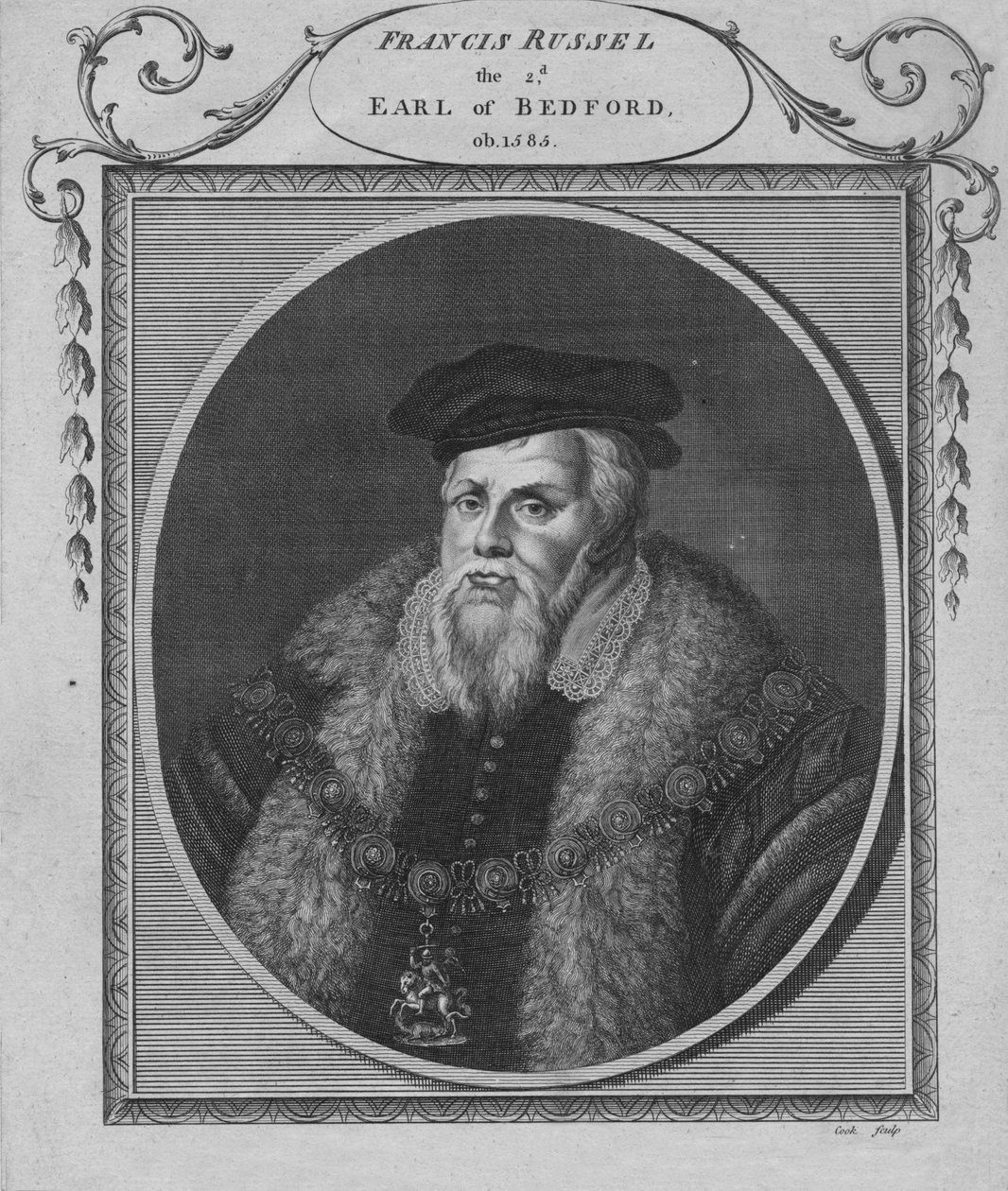Francis Russel, Earl of Bedford by Cook