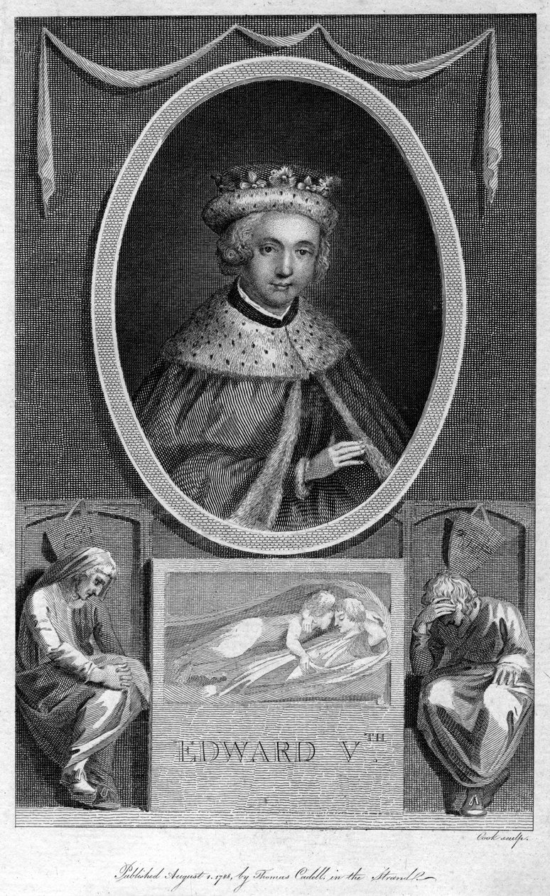 King Edward V of England by Cook