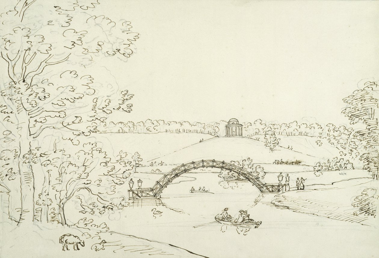 Stourhead, c.1780s by Copplestone Warre Bamfylde