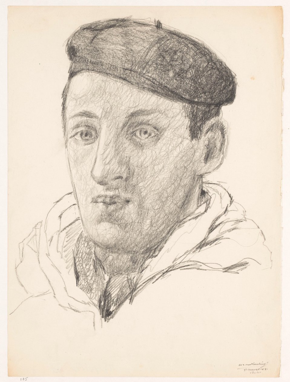 Self-Portrait: B-1-1, March 5 by Cor van Teeseling