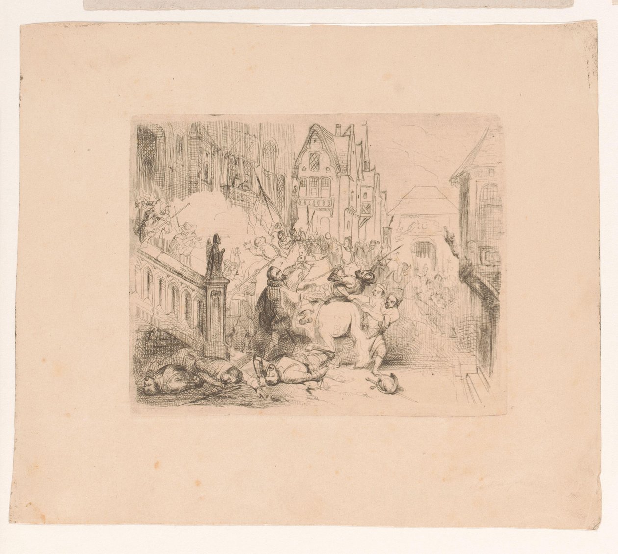 French Hercules of Anjou Expelled from Antwerp by Corneille Seghers