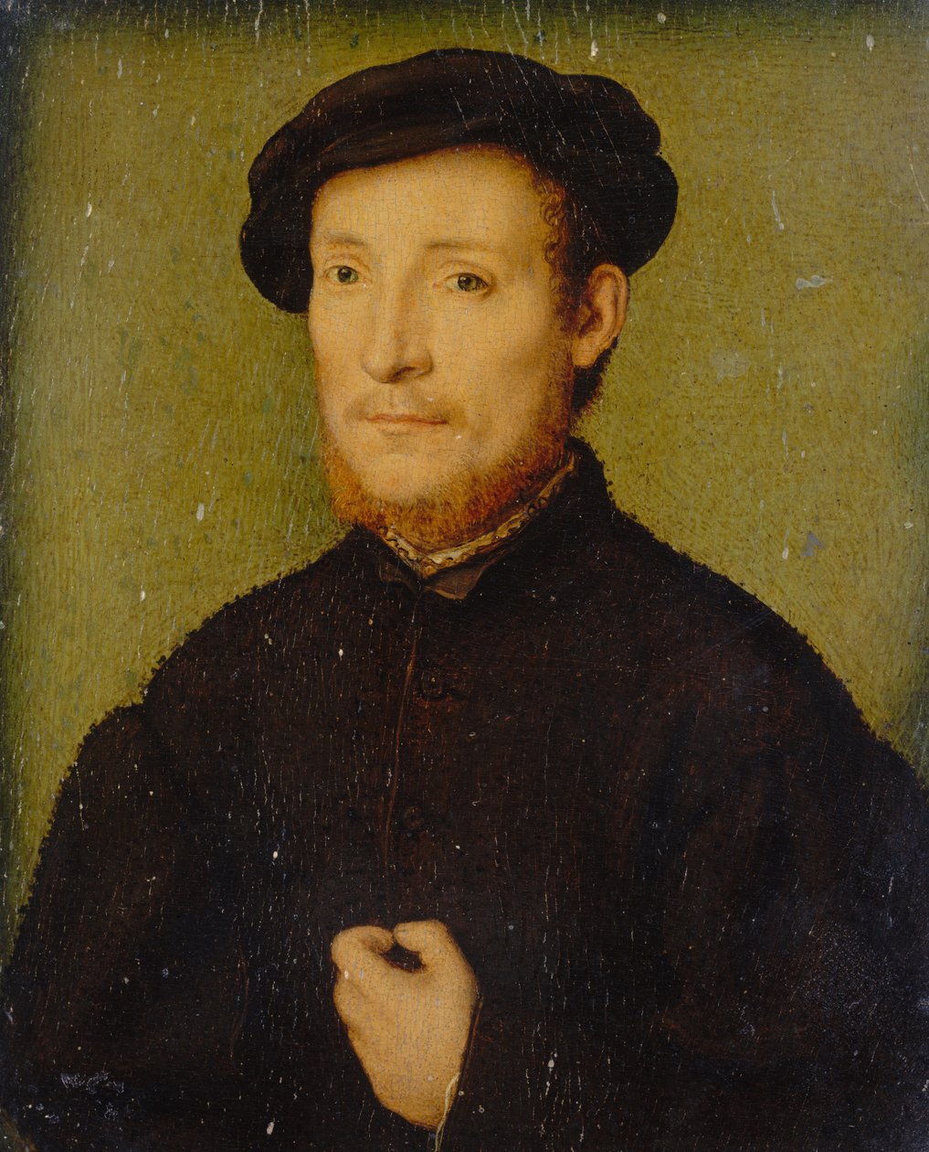 Portrait of a Man with His Hand on His Chest by Corneille de Lyon