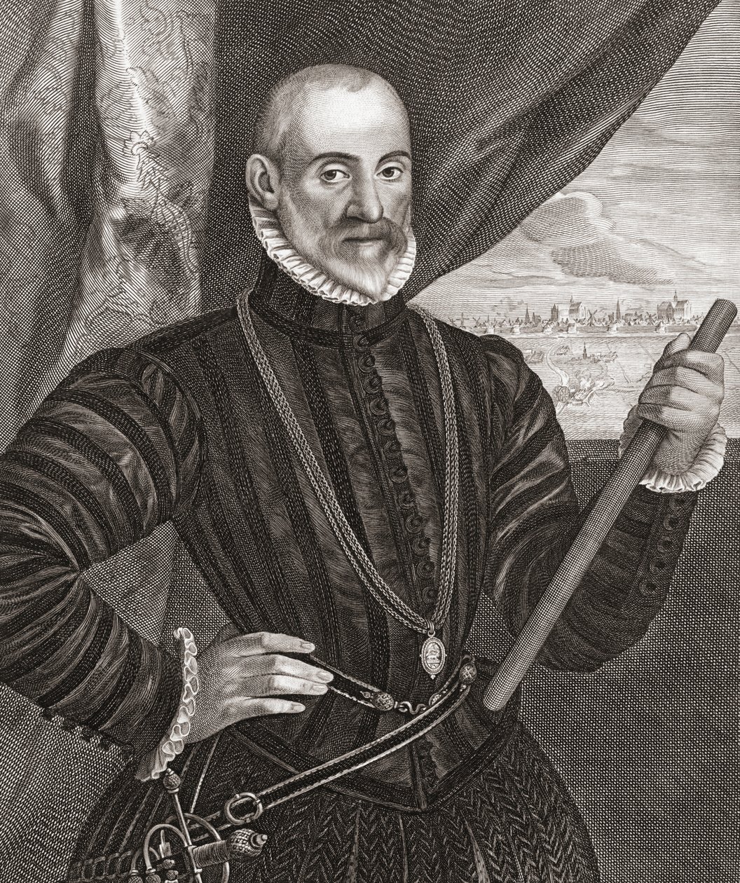 Portrait of Francisco de Valdez by Cornelis (after) Visscher
