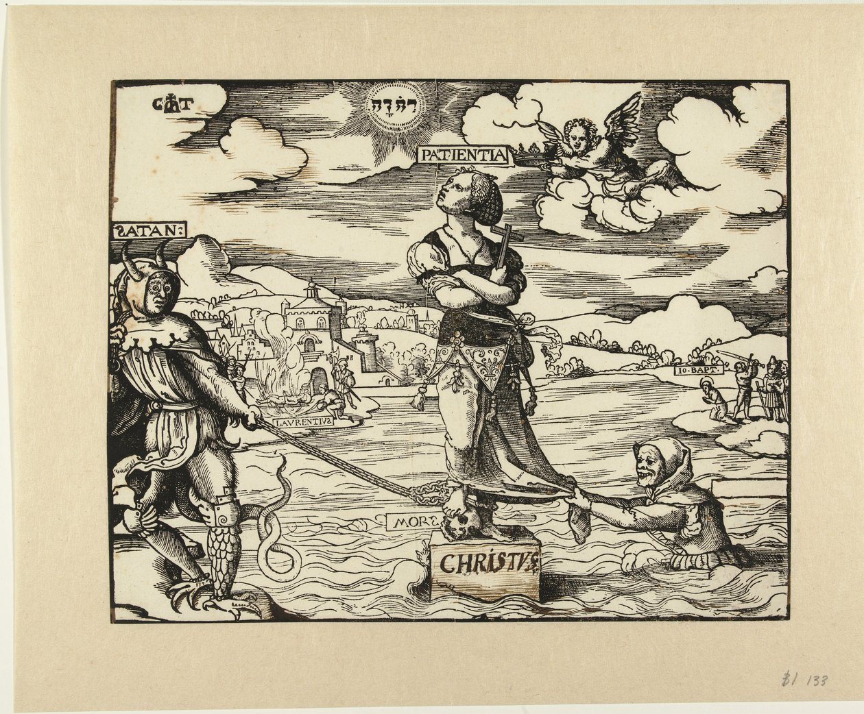 Patience on a Stone in the Water by Cornelis Anthonisz.