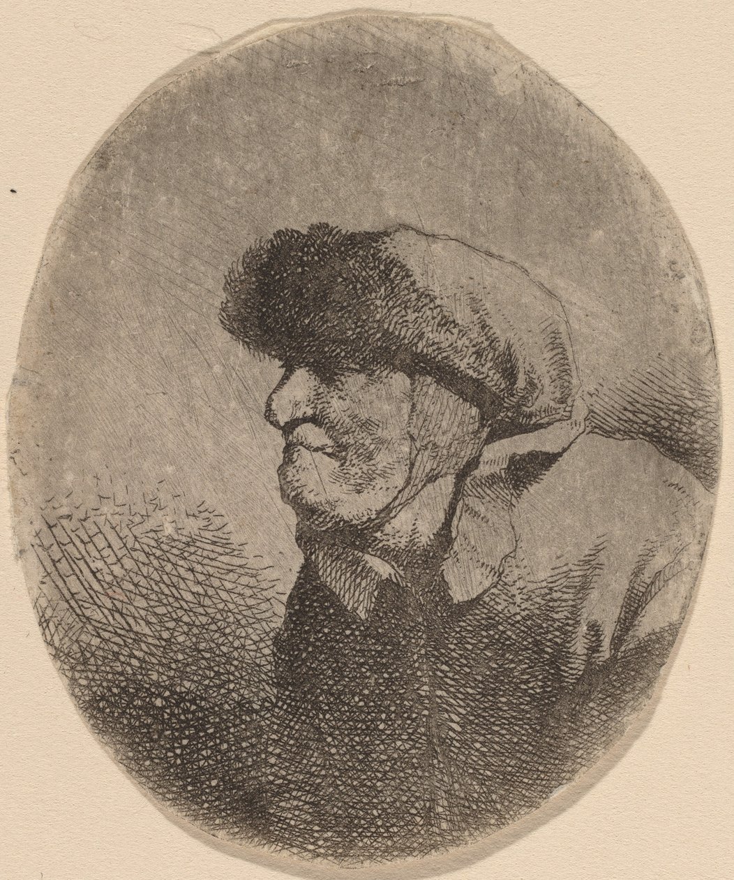 Bust of an Old Woman by Cornelis Pietersz Bega
